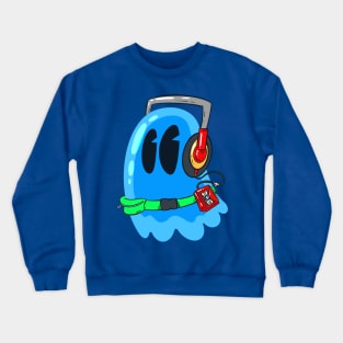 Retro Ghost Crewneck Sweatshirt